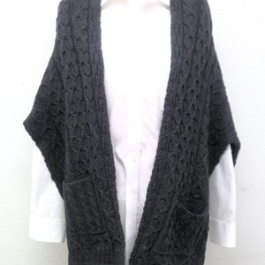 Aran Shawl Wrap With Pockets - NWT!!! Certificate of Authenticity Included!